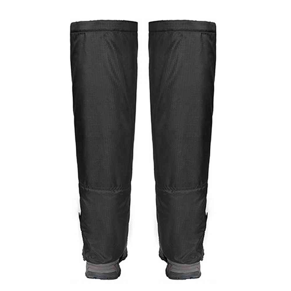 Long Gaiters Thermal Water-resistant Legs Protection Cover Skiing Snowboarding Winter Boots