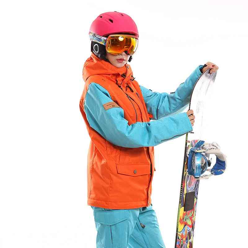 Winterjacken Männer im Freien thermisch wasserdichte komprimierte Snowboardkleidung