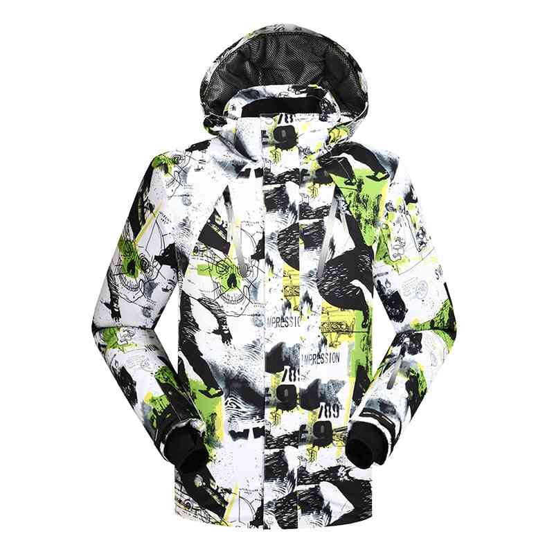 Vêtements de snowboard d'hiver pour hommes en plein air chaud imperméable coupe-vent respirant