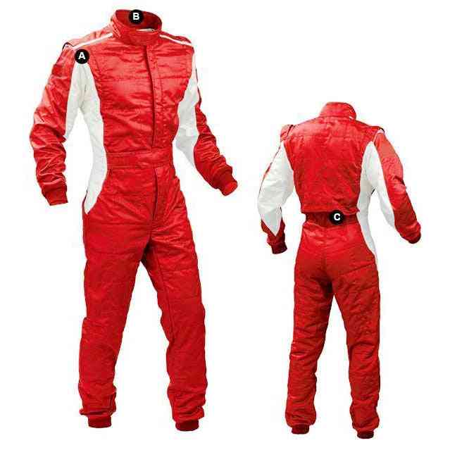 New Car Race Jacket And Pants Coverall And Men, Polyester And Not Fireproof