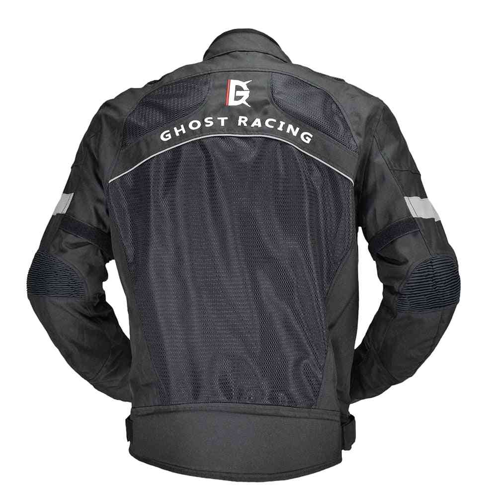 Nueva chaqueta de carreras de motos, chaqueta de moto a prueba de viento cálida
