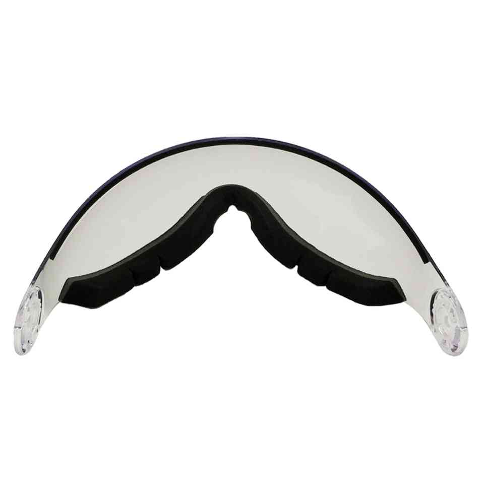 Ski Helmet Visor Spare Lens Uv Protection, Outdoor Skateboard Helmet Extra Goggles