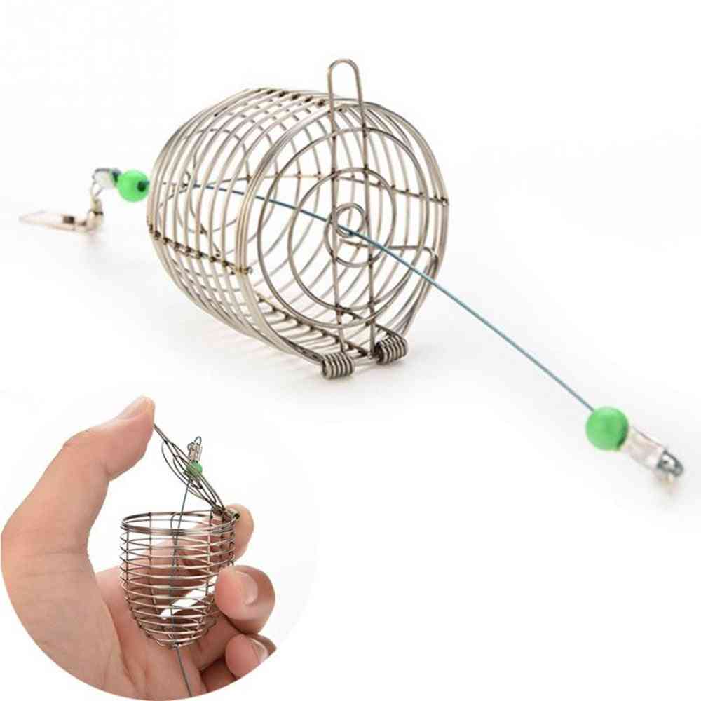 Small Stainless Steel Bait Cage For Fishing