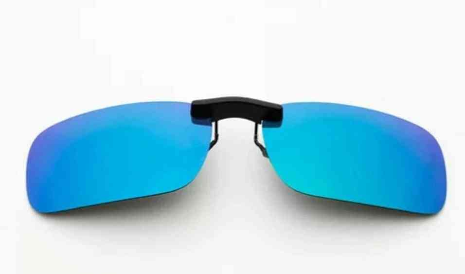 Unisex gepolariseerde zonnebril met clip