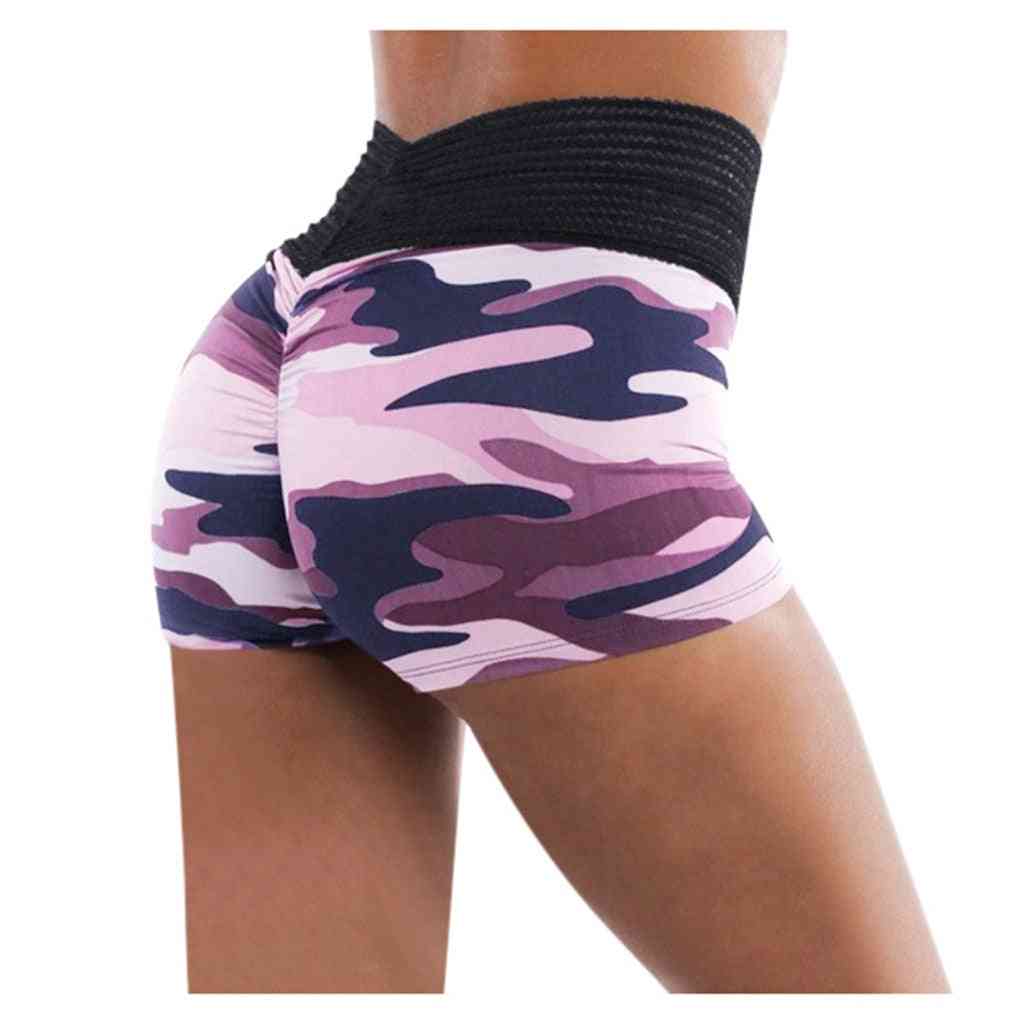 Women Basic Slip Workout Shorts-