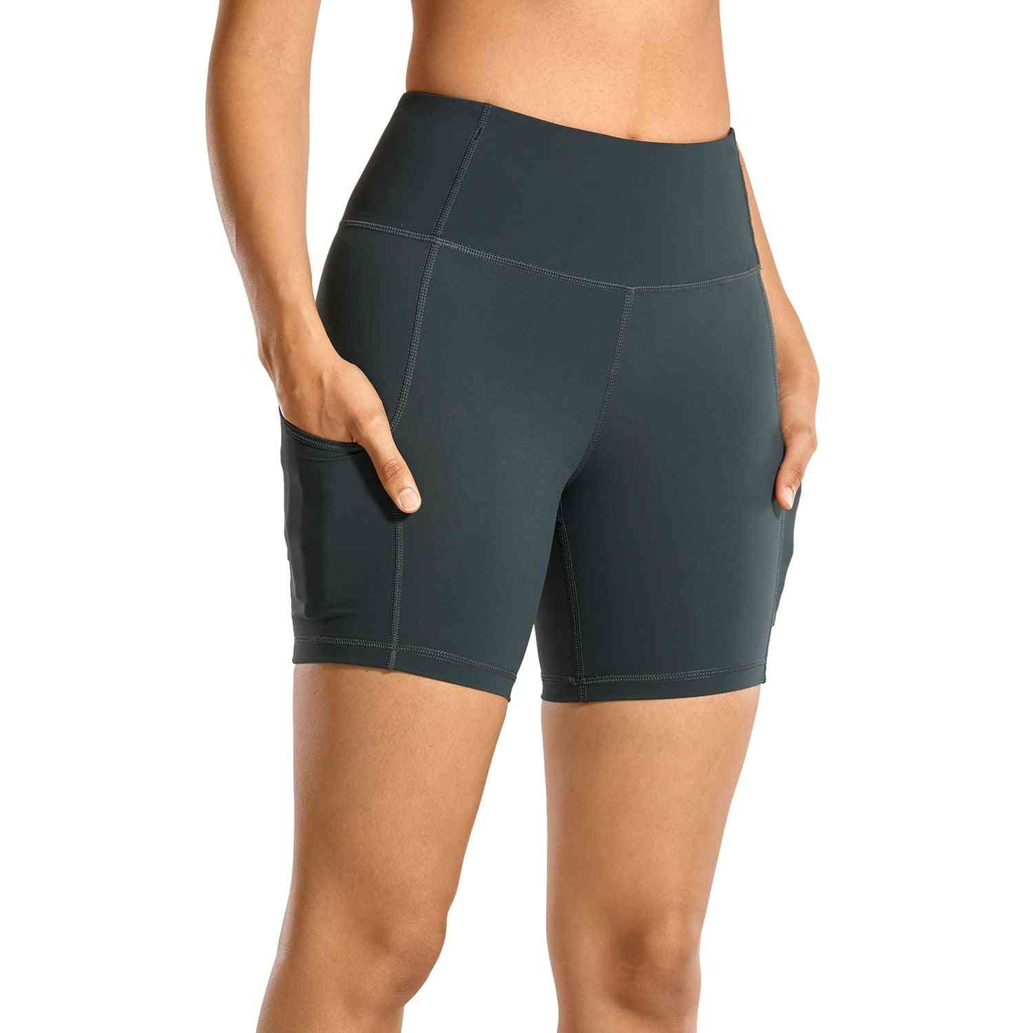 Women's Breathable, Sport Shorts With Side Pockets