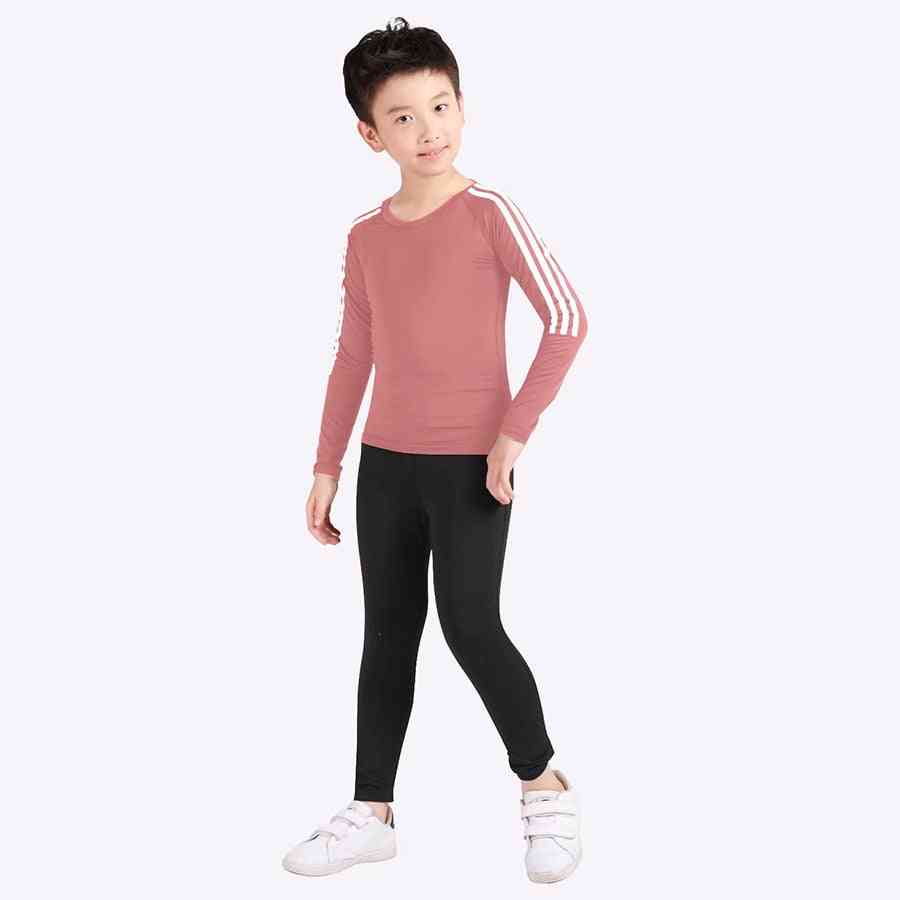 Barns sportdräkt 2 uppsättningar sportkläder jogging barn träningsdräkt