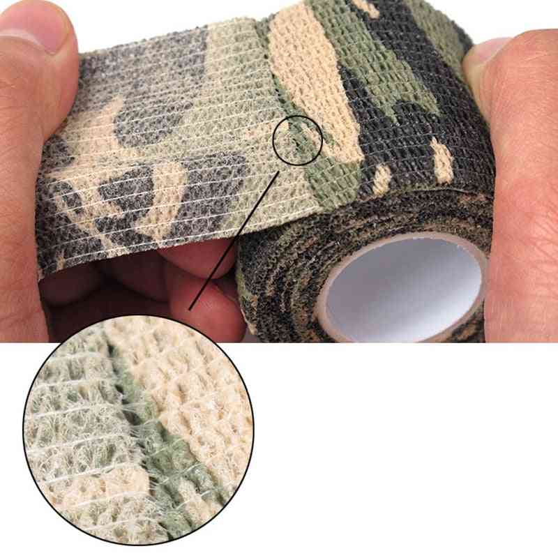 Camouflage Tape- Retractable, Non-woven And Self-adhesive