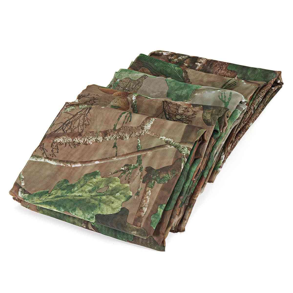 Multifunction Camo Hide Net For Decoy Hunting, Camping And Military Use