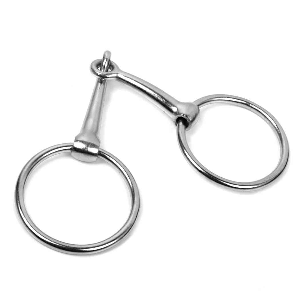 Loose Ring French Link Snaffle Horse Bit Equipment, Loose Ring
