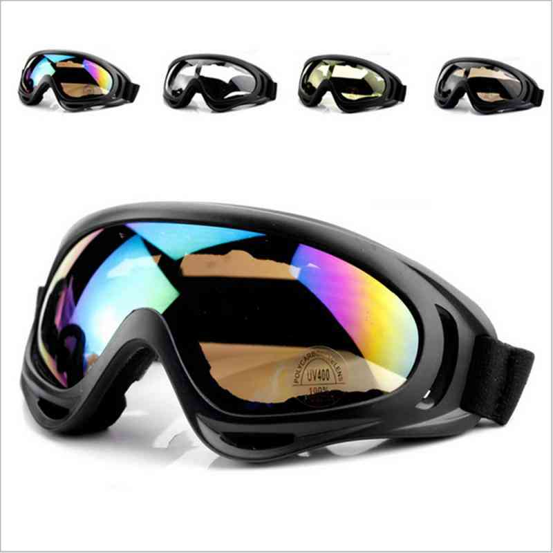 Cyclisme en plein air d'hiver, lunettes de ski anti-buée pour les sports de neige pour hommes et femmes