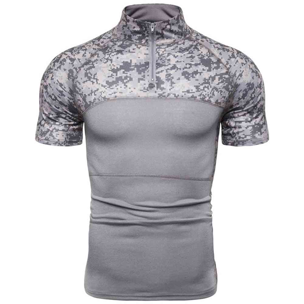 Camiseta de fitness de algodón para hombre