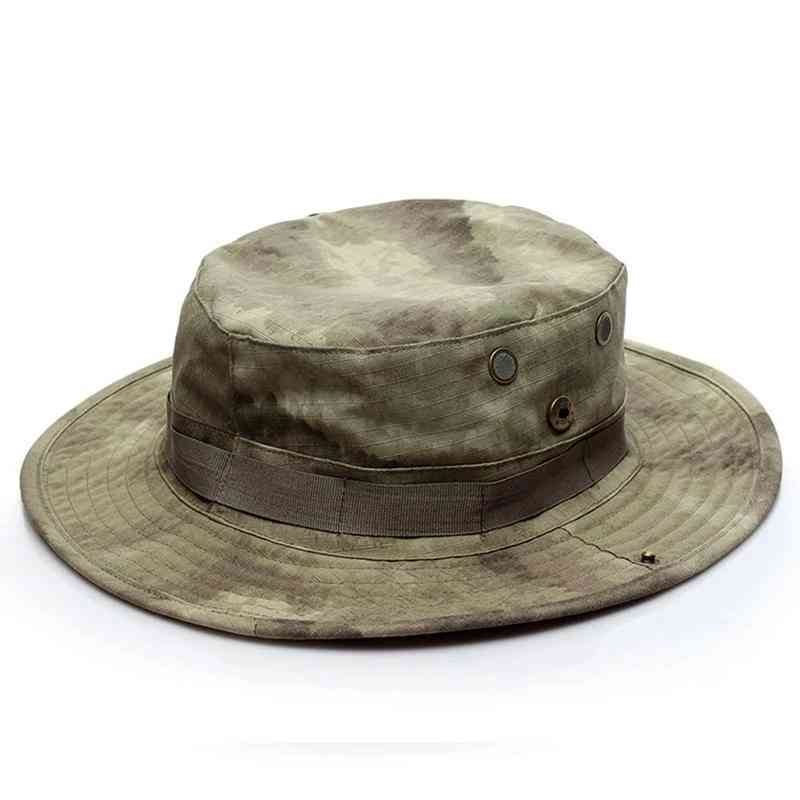 Armeijan tyyli hattu ulkoiluun, kalastukseen, patikointiin, retkeilyyn