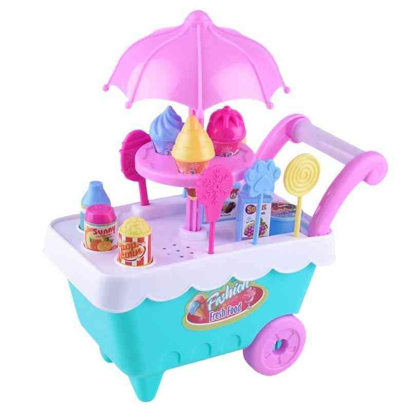 Children's Simulation Candy Ice Cream Cart