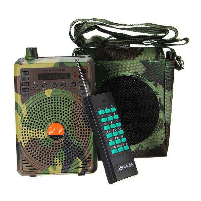 Kit de télécommande d'appel d'oiseau électronique de leurre de chasse