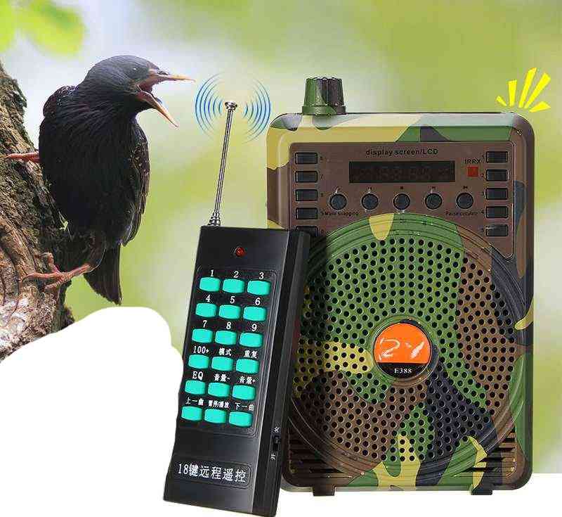 Jakt lokke elektronisk fuglesignal-fjernkontrollsett