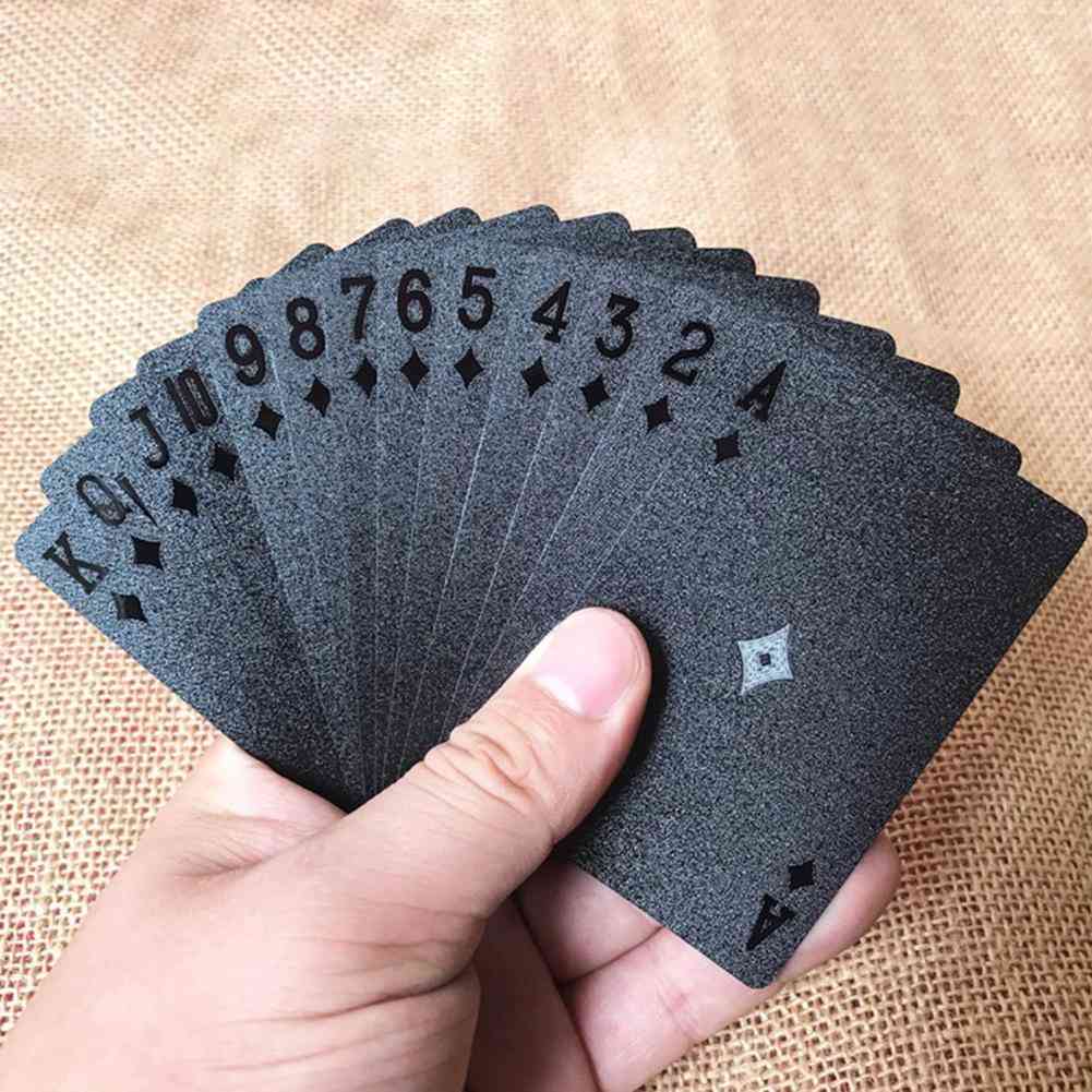Vandtæt samling af spillekort
