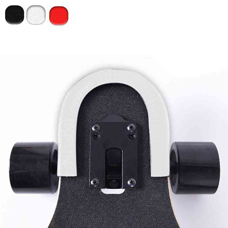 Nárazník pásu skateboardu, gumová deska ve tvaru písmene U, chránič chráničů pro longboard a dvojitý rocker