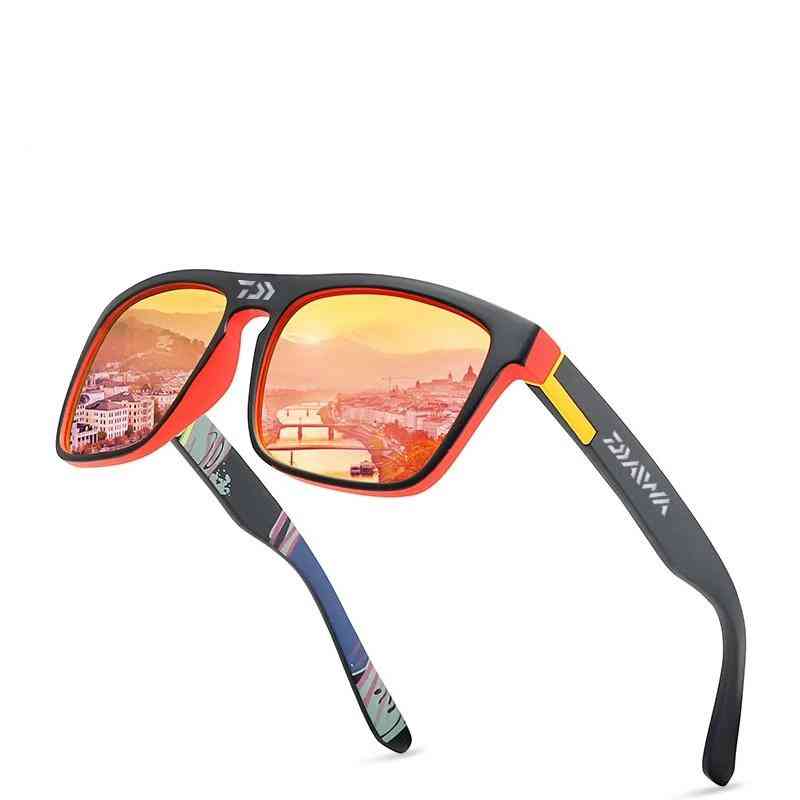 Módní barevné sportovní polarizované sluneční brýle
