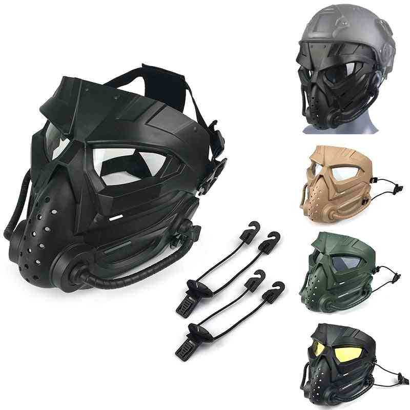 Multi-functional, Shockproof And Anti-fog Skull Mask Set