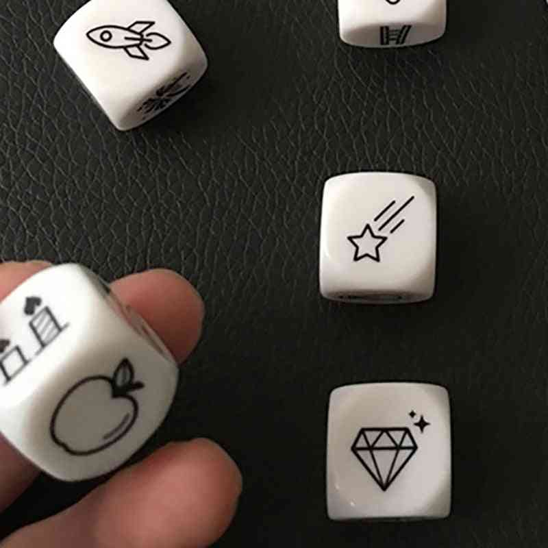 Acrylic Dice For Puzzle Board Game
