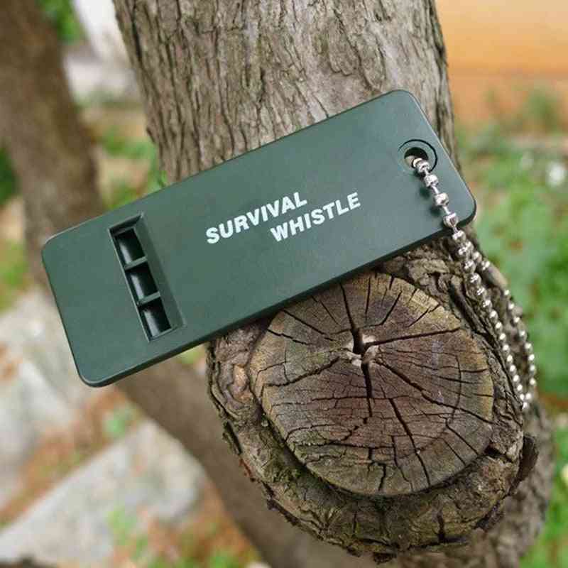 Rescue Survive Signal Sound Whistle, Camp Hike Outdoor Emergent Sport, Referee First Aid