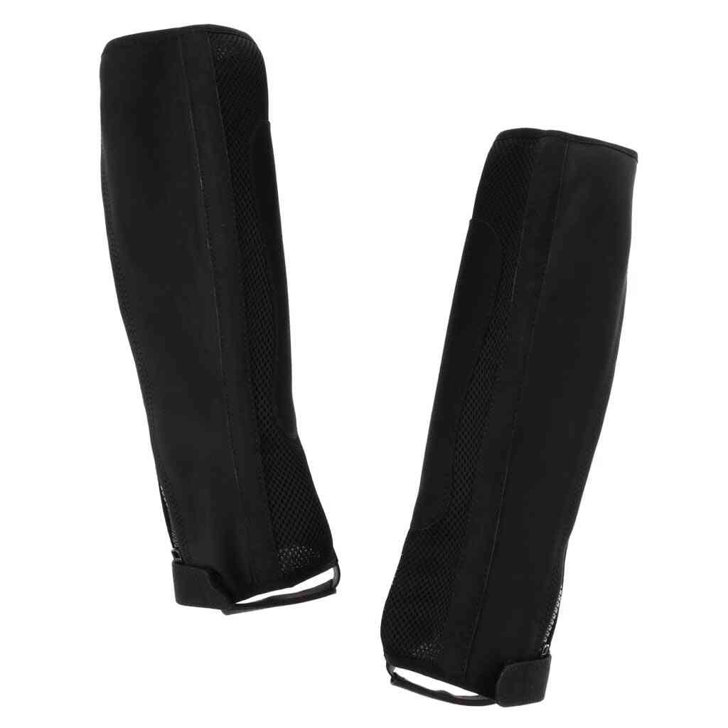 Reißverschluss & elastische Reitgamaschen für Beinschutz