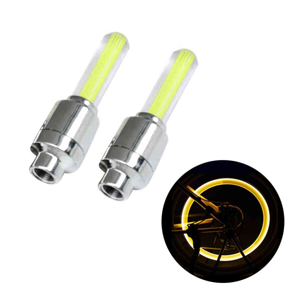 Wheel Lights Tire Valve Cap Light For Car, Bike Bicycle & Motorcycle