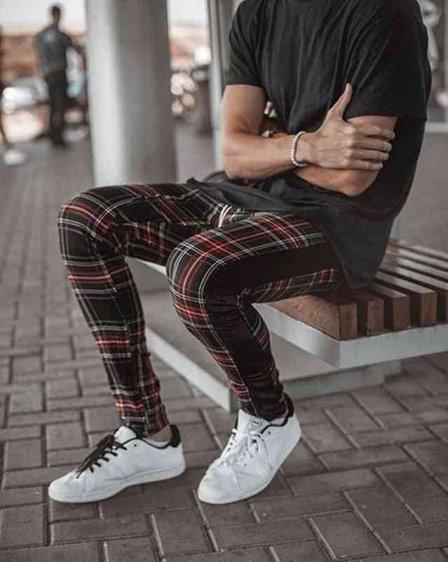 Męskie spodnie street fashion casual sportowe spodnie joggersy