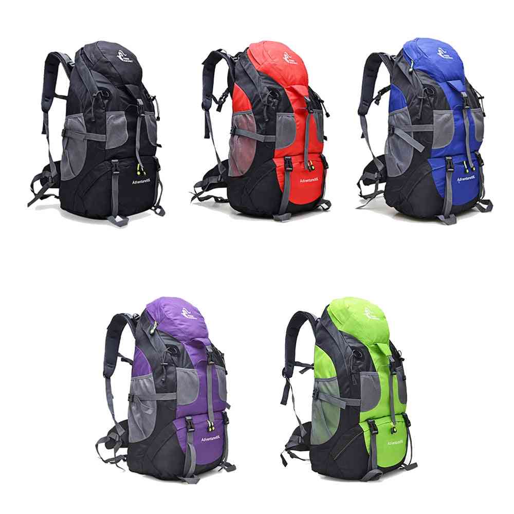 Outdoor Camping/climbing Waterproof Sport Bag With Rain Cover