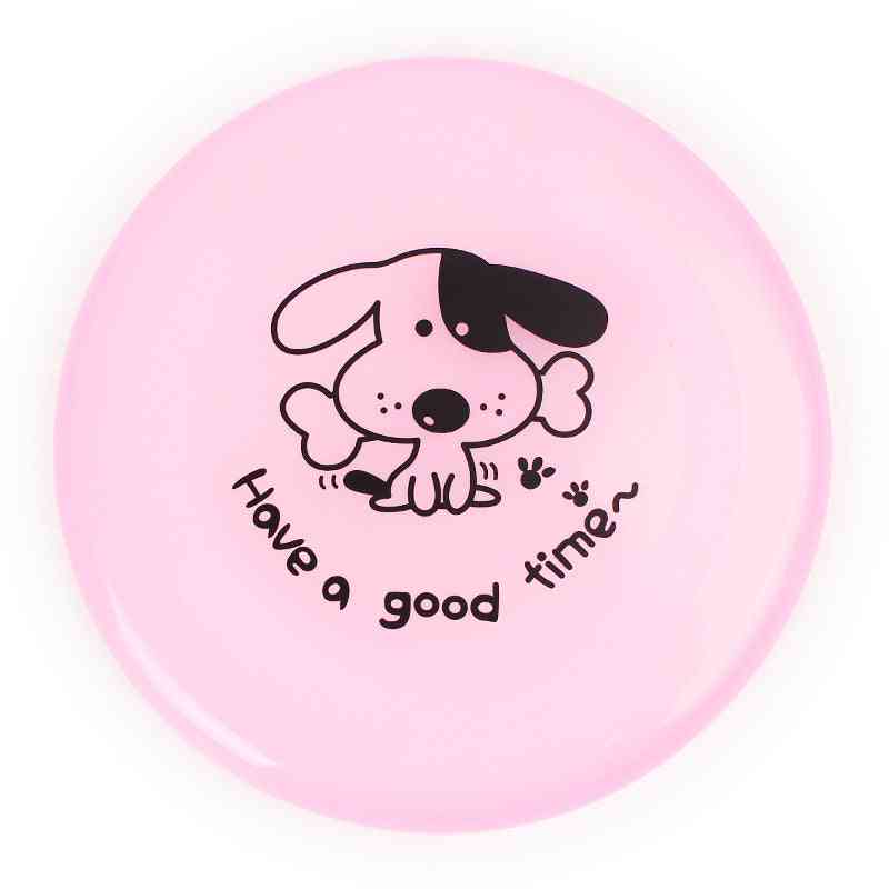 Elasticity Plastic Cartoon, Throw And Catch Flying Disc Outdoor Sports For's