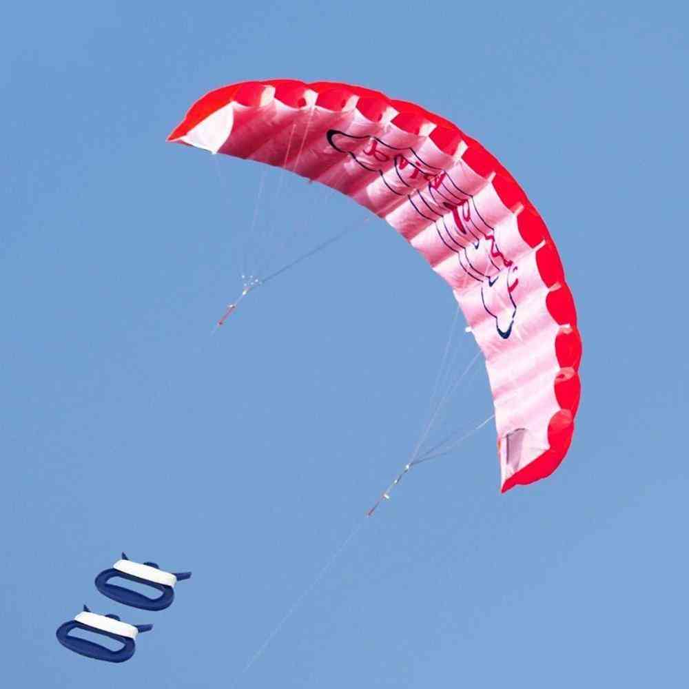 Double ligne, mix-color, parachute acrobatique, parafoil souple, voile surf kite sport pour activité de plein air cerf-volant volant