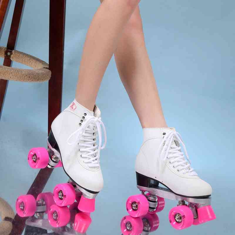 Double Roller Skates Shoes