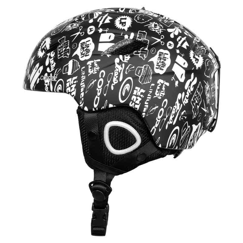 Half-coverage Snowboard Safety Helmet For Adult And Kids