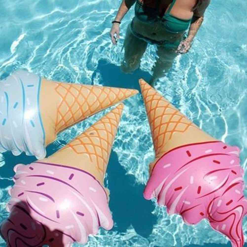 Transer Swim Ring Water Ice Cream Inflatable Swimming Pool