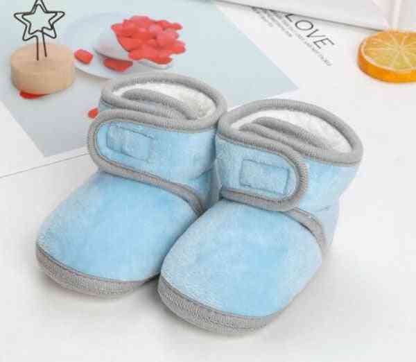 Baby Boots, Infant Ankle Prewalkers Crib Nonslip Winter Shoes Warm Sand