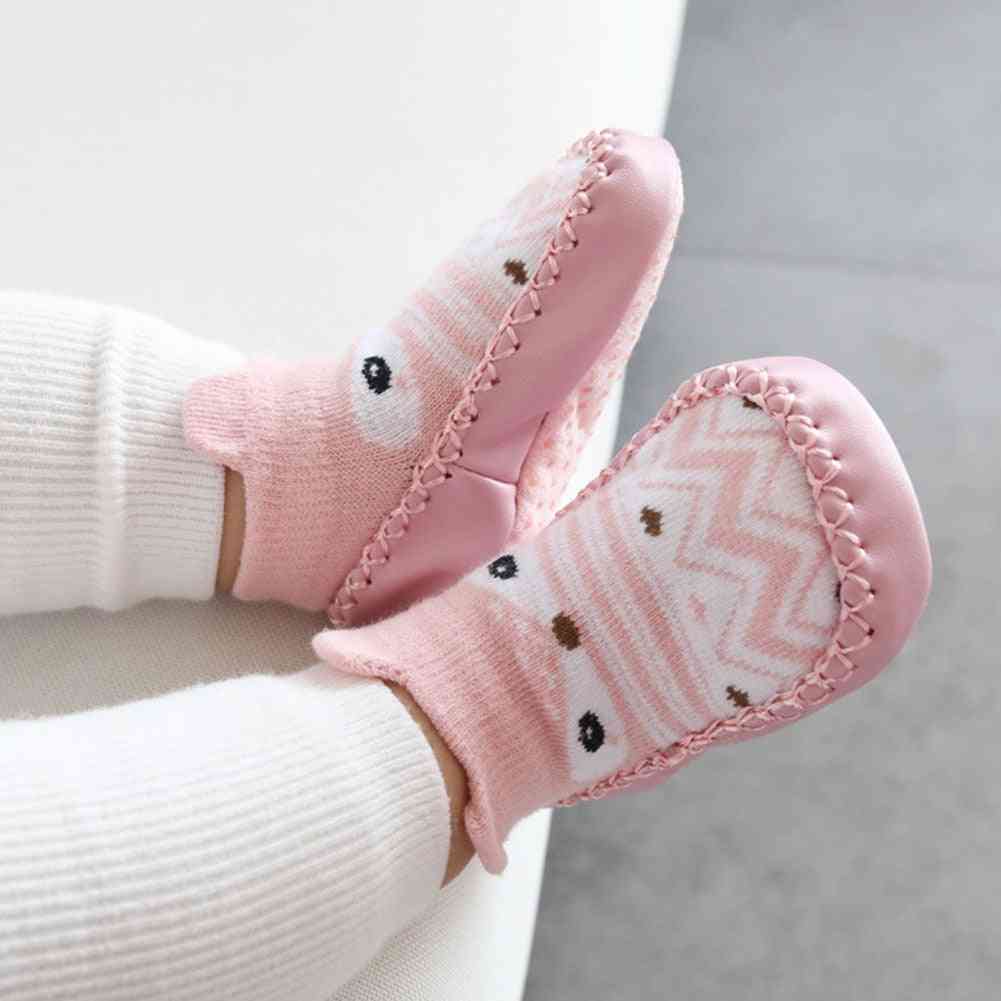 Baby/toddler Infant First Walkers Cartoon Cotton Shoes, Soft Sole
