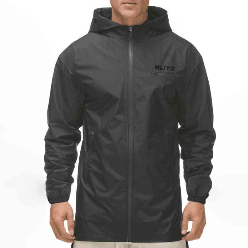 Winter & Autumn Hoodies, Sport Shirt Men Hat Zipper Running Jackets
