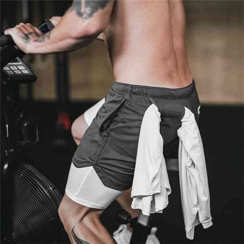 Quick Drying With Built-in Pockets Sport Shorts
