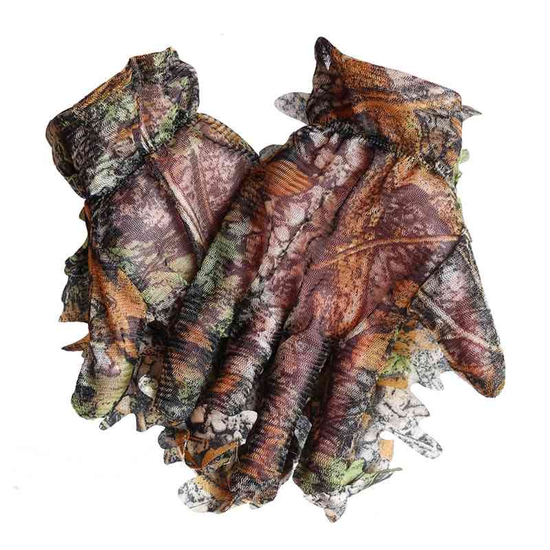 Quick Dry Camouflage Hunting Gloves