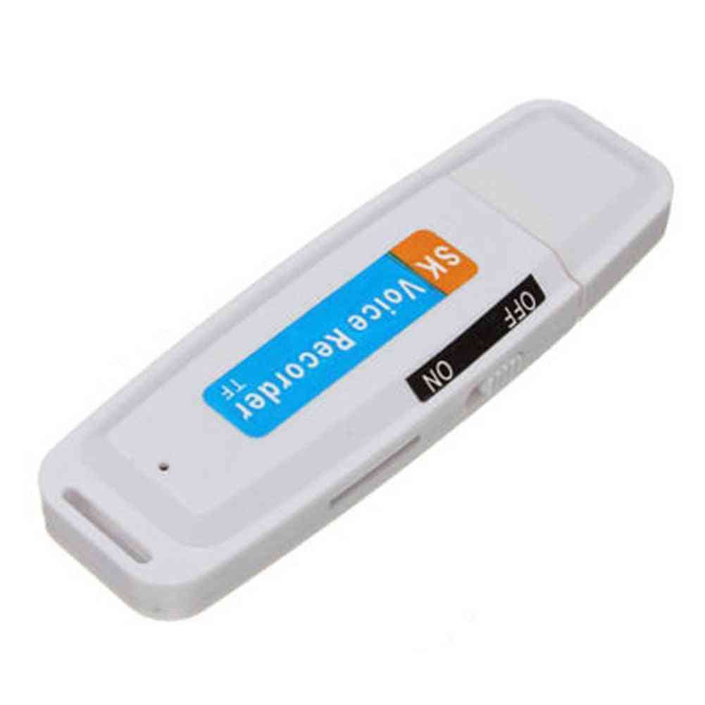 Professional, Rechargeable Voice Recorder Usb Flash Drive