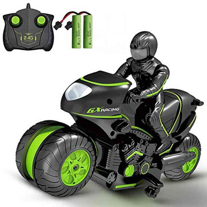 Mini automobile elettrica del telecomando del motociclo, motocicletta, giocattoli di rotazione di 360 gradi