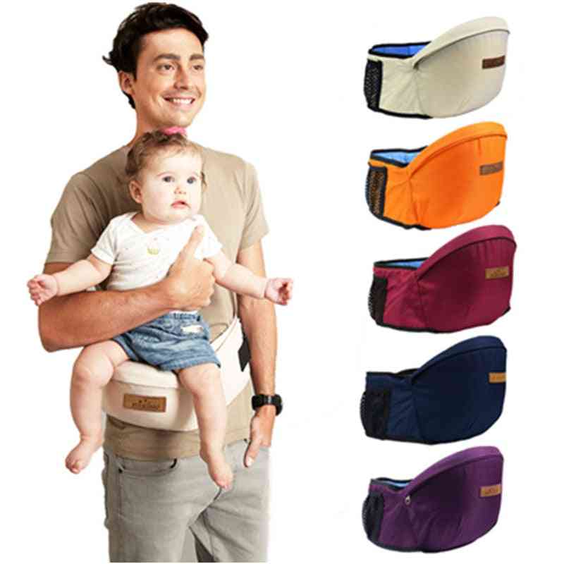 Cotton Baby Waist Stool Carrier Sling, Walkers Bag Front Holder Wrap