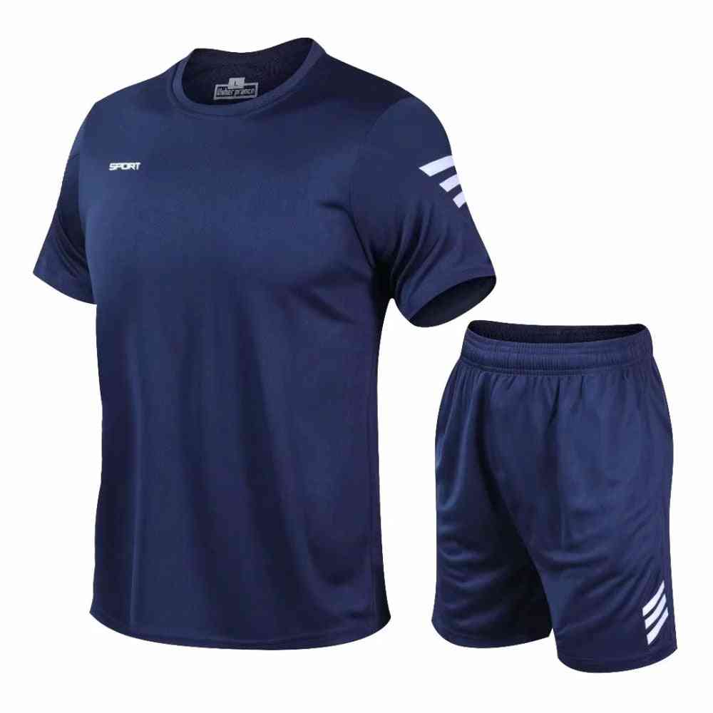 Men's Tracksuit, Gym Fitness Badminton Sports Suit Clothes