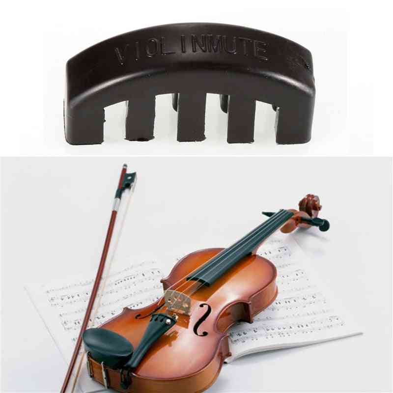Ultra Mute Heavy Rubber Acoustic Violin, Fiddle Practice Tools