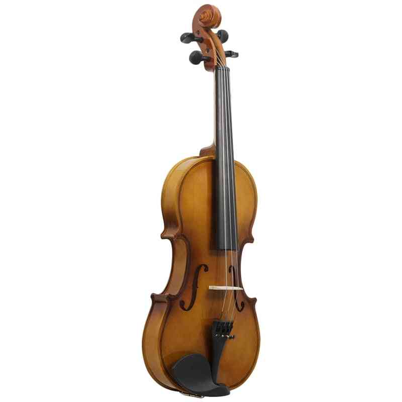Lemn de vioară acustică de vioară cu carcasă arc colofon