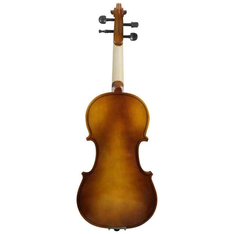 Akoestische viool fiddle wood met case bow hars