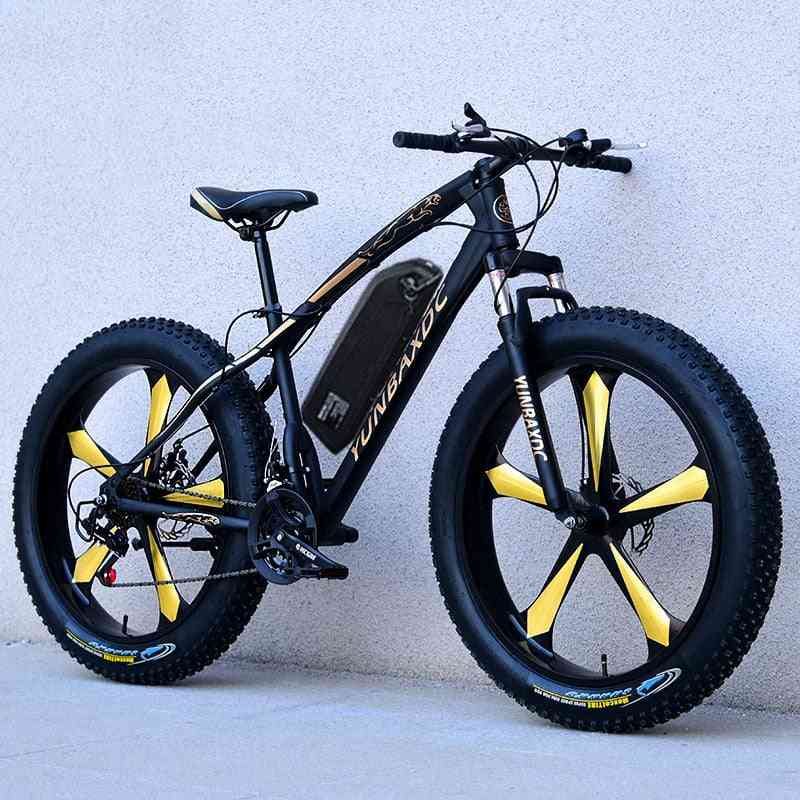 śnieg elektryczny rower górski bateria litowa, tłuszcz silnikowy, szybki bezszczotkowy rower elektryczny