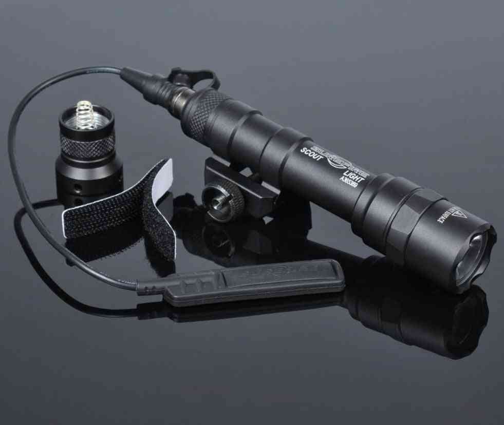 Tactical Sf M600/m600b Weapon Gun Light, Lanterna Airsoft Rifle Arma Flashlight