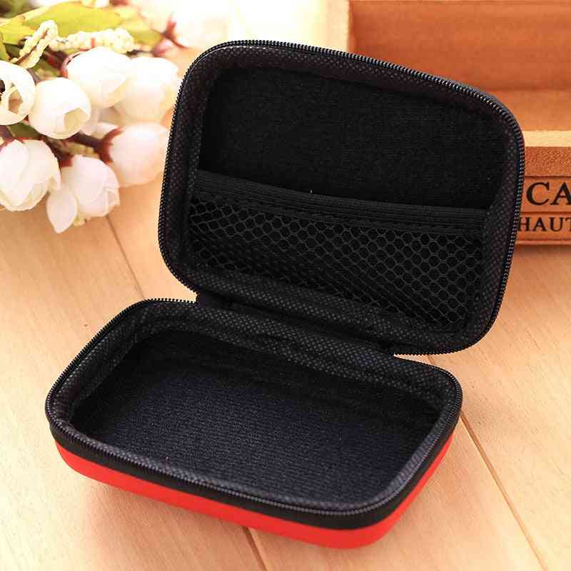 Shock Proof Hard Storage Case For Earphone/usb Cable/pen Drives/memory Cards